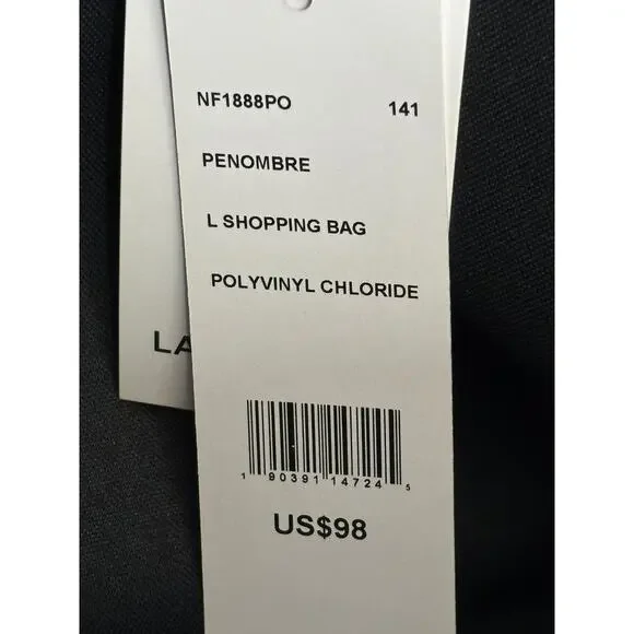 Lacoste Blue Large Shopping Bag Tote NWT #69038 - Picture 8 of 9